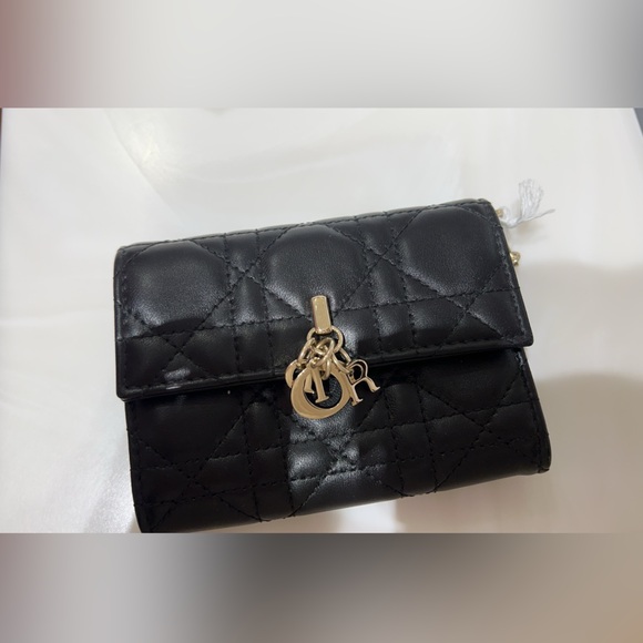 Dior black wallet with chain crossbody - Picture 3 of 7